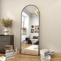Full-Length Arch Floor Mirror 64in x 21in - Leaning or Standing Mirror