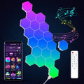 20 Pack Hexagon Light Panels - Smart RGB LED Wall Lights for Rooms