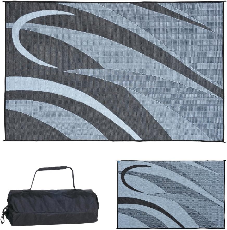 Stylish Camping GA1 Reversible Graphic Patio Mat - 8ft x 12ft