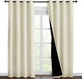 NICETOWN Living Room Blackout Draperies 55x86 in - Privacy & Noise