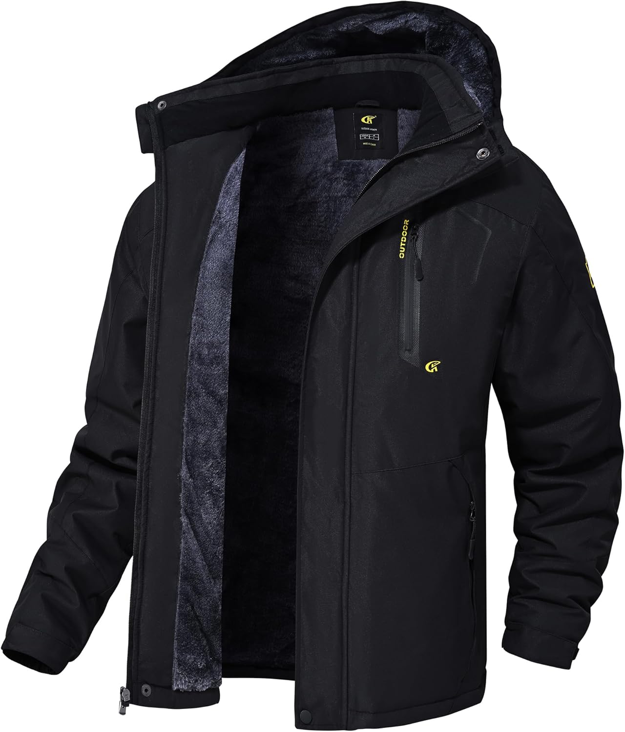 Windproof Snow Coat by QPNGRP - Stay Dry & Warm