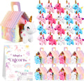 Adopt a Unicorn Party Favors Set 145 Pcs - Cute Mini Plush Kit
