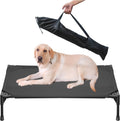 Soft Mesh Elevated Pet Bed for Large Medium Dogs - Breathable Cooling