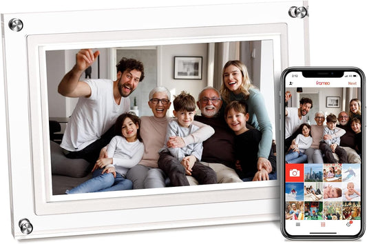 10.1 WiFi Digital Photo Frame with Touchscreen & Frameo App