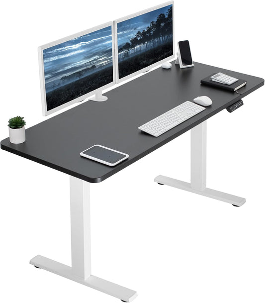 VIVO Electric Standing Desk with Memory Height Adjustment Features