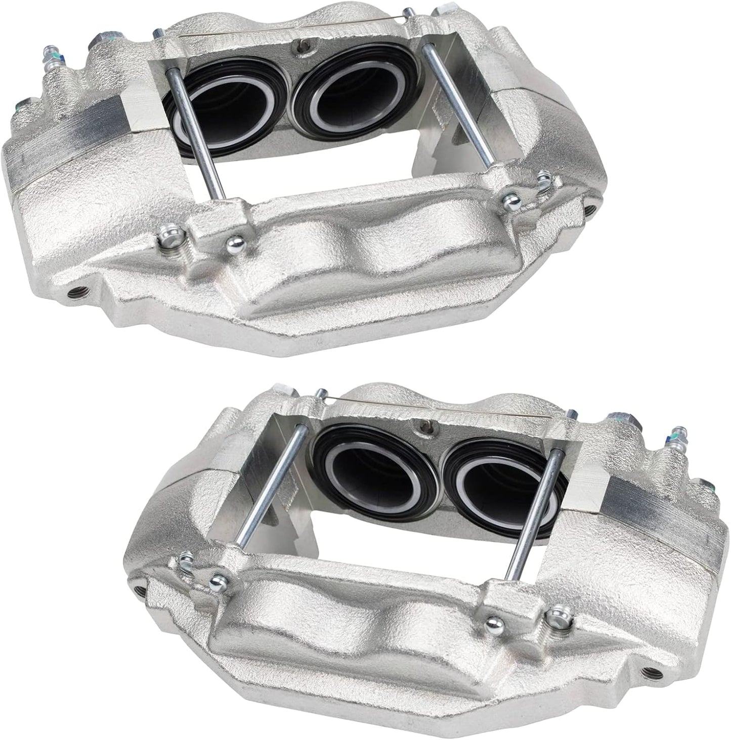TRQ Front Brake Caliper Set for 2016-2022 Toyota Sequoia & Tundra
