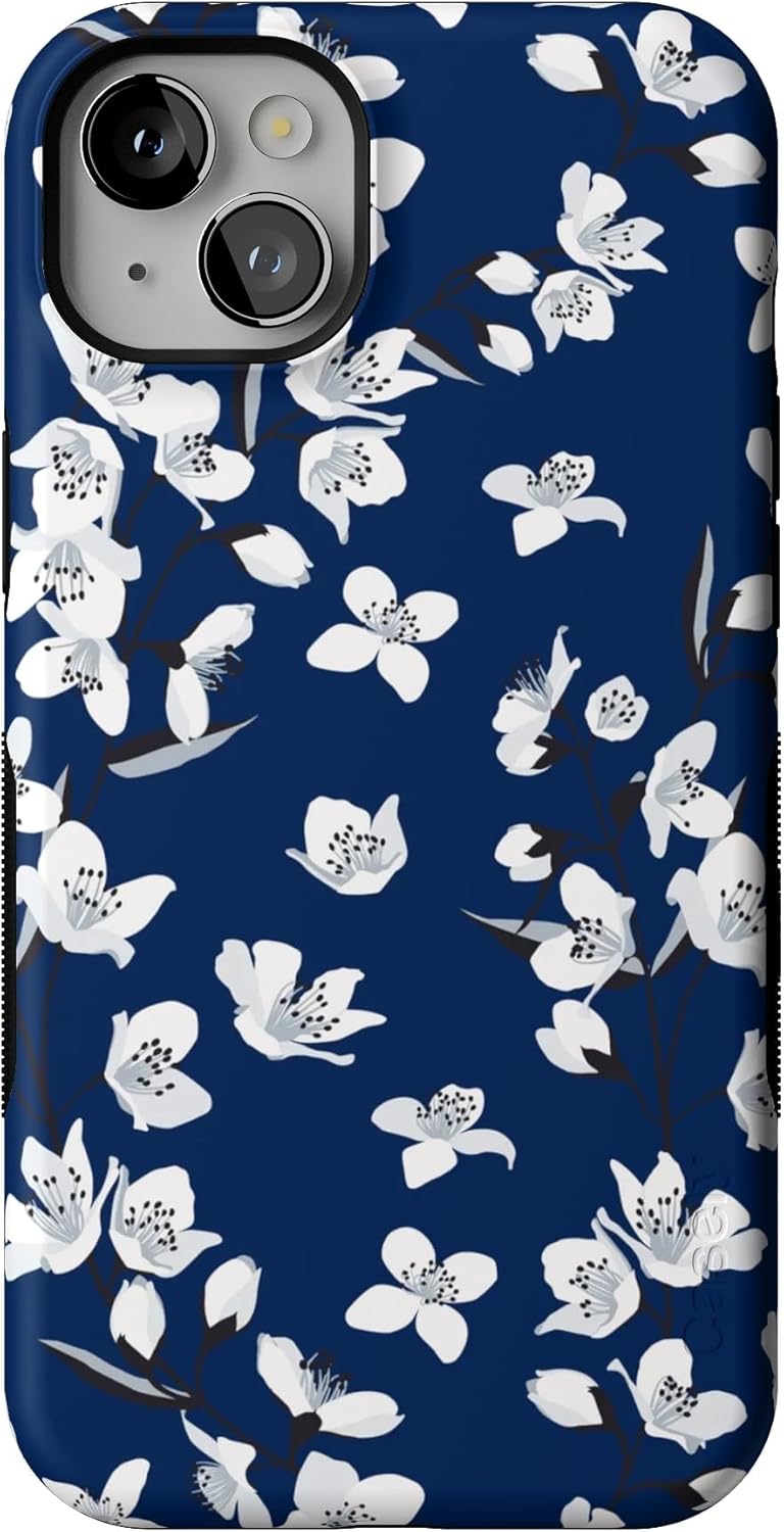 Casely iPhone 14 Plus Case - Bold Floral Design with Protection
