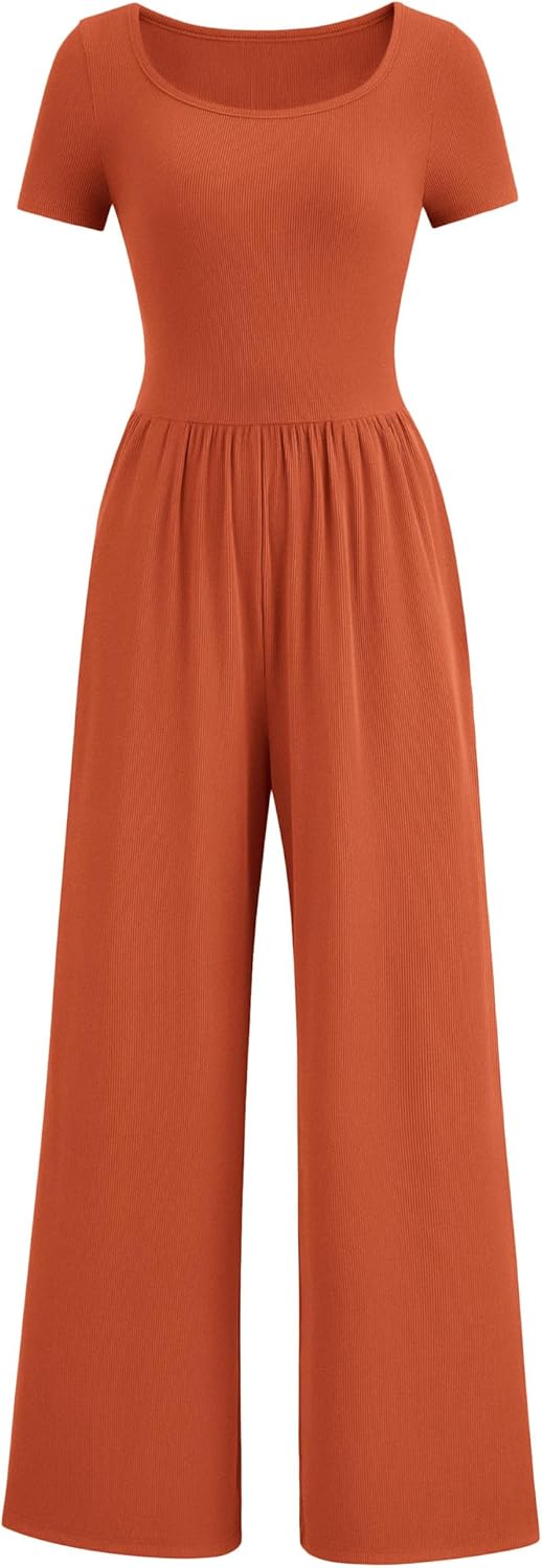 PRETTYGARDEN Women's Summer One Piece Jumpsuit for Casual Style