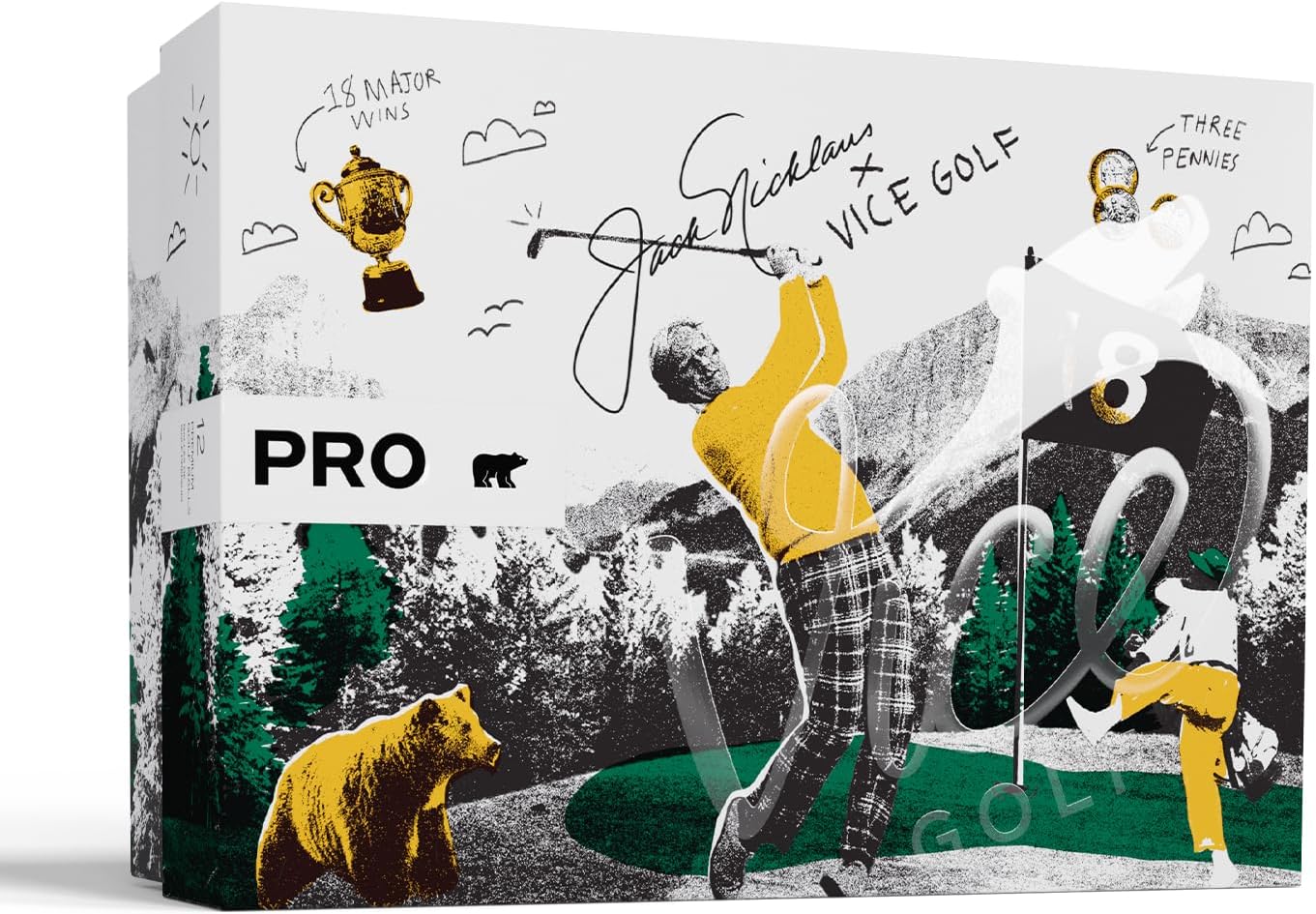 Jack Nicklaus Limited Edition Golf Balls