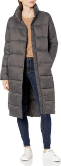 Women's Lightweight Full-Zip Water-Resistant Long Cocoon (Style F95B)