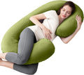 Pregnancy Pillow C Shaped Full Body Maternity Pillow - Side Sleep
