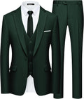 WULFUL Men's Smart Fit Suit for Business Meetings and Special Events