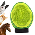 Pet Hair Remover Mitt - Deshedding Massage Grooming Glove for Pets