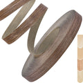 Walnut Edge Banding 7/8 in x 250 ft roll - Pre-glued Real Wood Tape