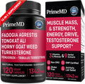 PrimeMD 12-in-1 Fadogia Agrestis and Tongkat Ali Testosterone