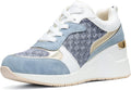 Cestfini Wedge Heeled Sneakers for Women - Breathable Knit Comfort
