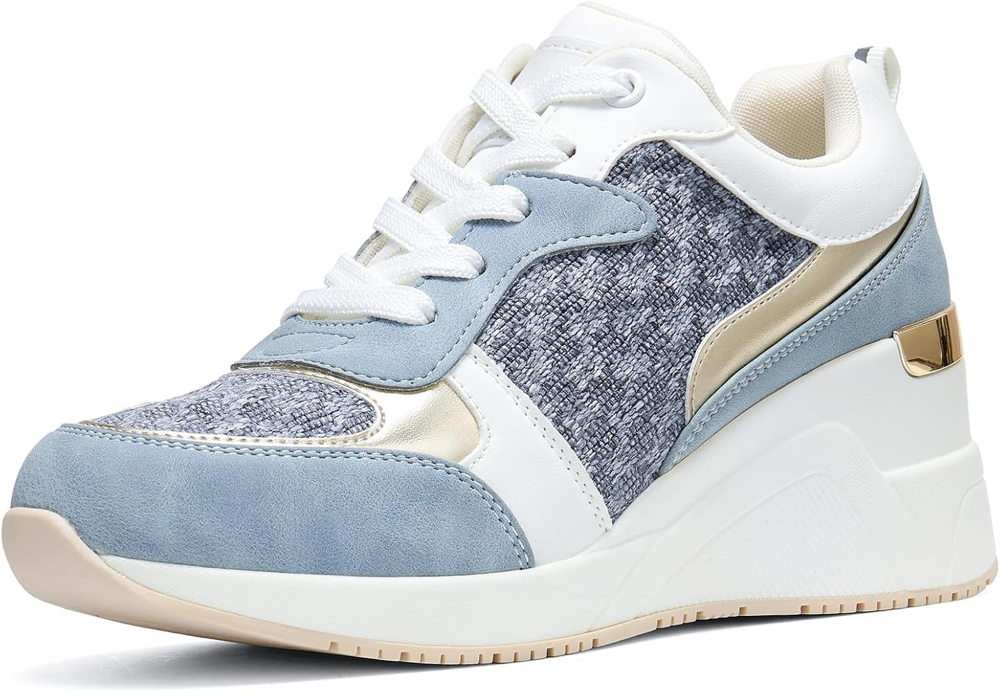 Cestfini Fashion Wedge Heeled Sneakers for Women - Stylish Comfort