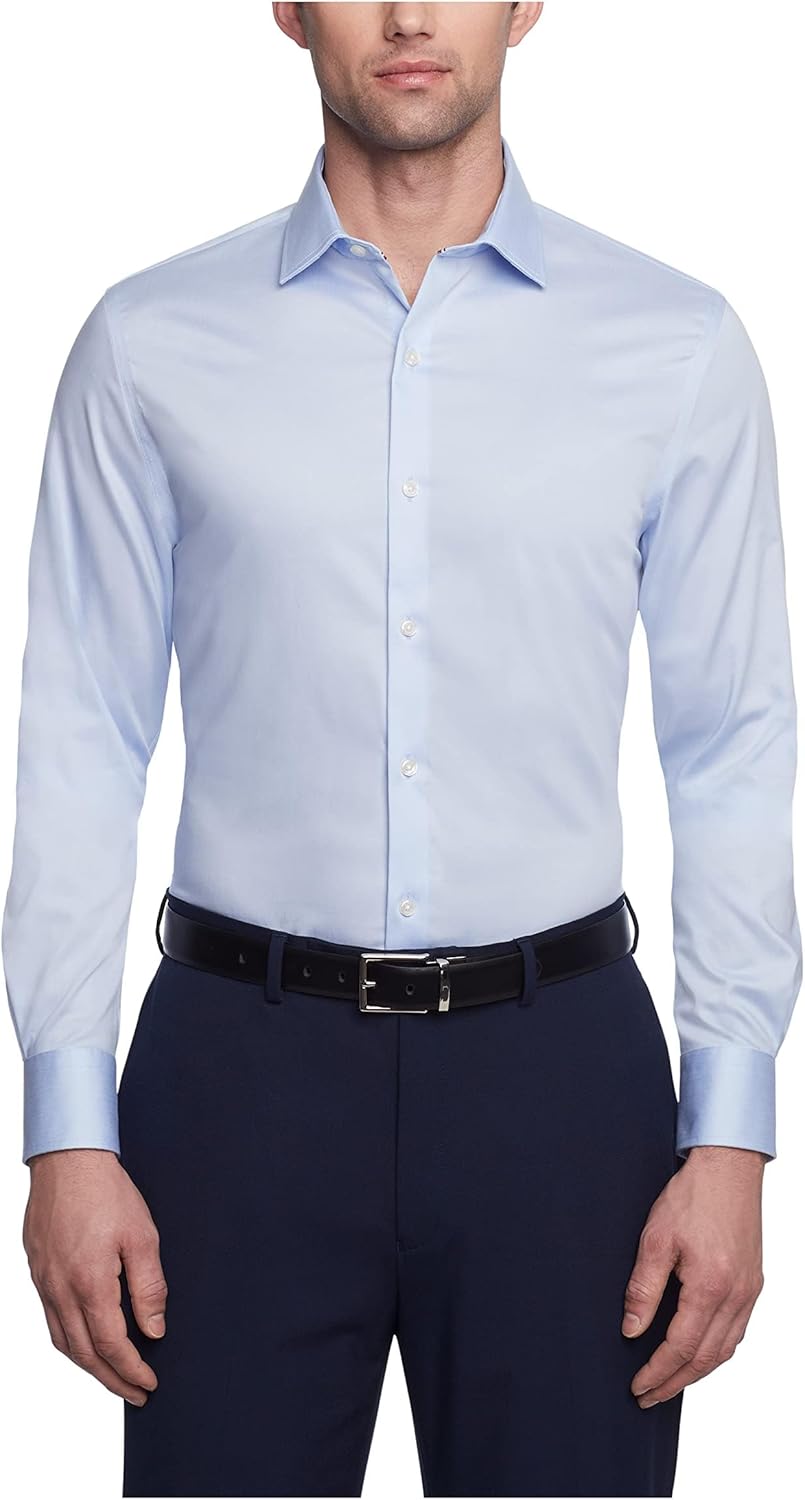 Tommy Hilfiger Mens Flex Stretch Button Down Dress Shirt Review