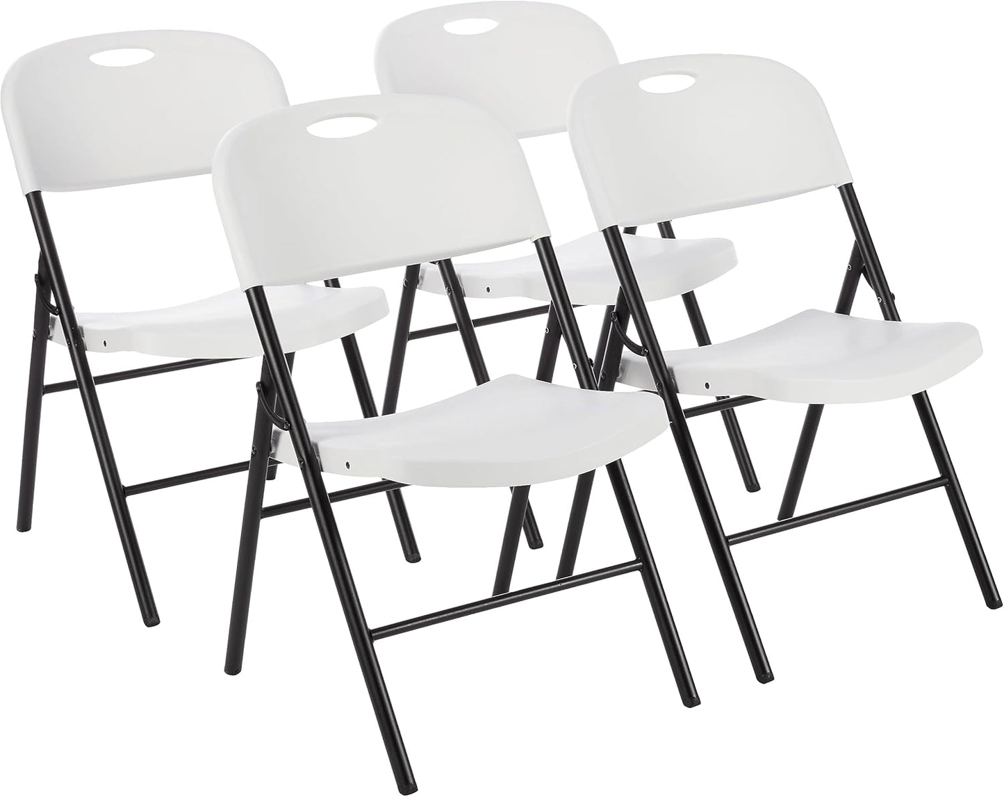Foldable Portable Comfortable Sturdy Folding Plastic Chair Set