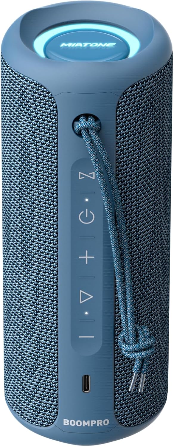 MIATONE Portable Bluetooth Speakers with 36W Bass Boost Sound