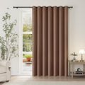 Cappuccino 100 x 120 in Room Divider Curtain - Wide Blackout Panel