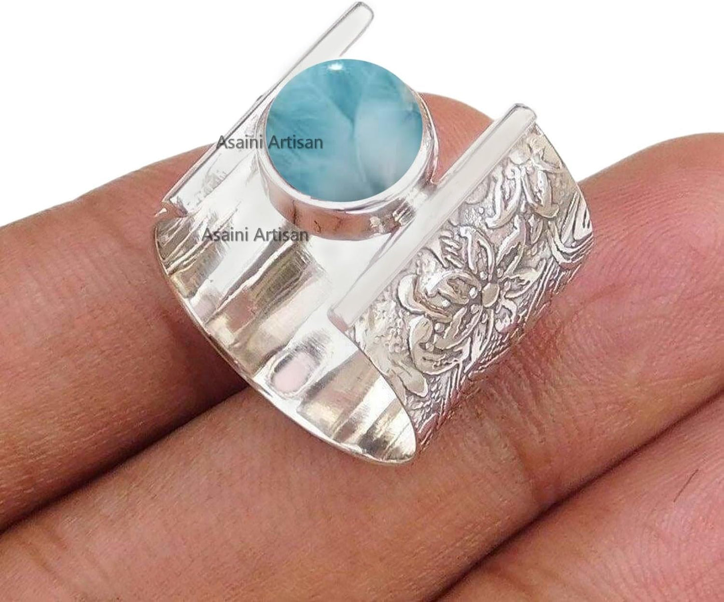 7MM Round Gemstone Sterling Silver Gift Ring for Every Occasion
