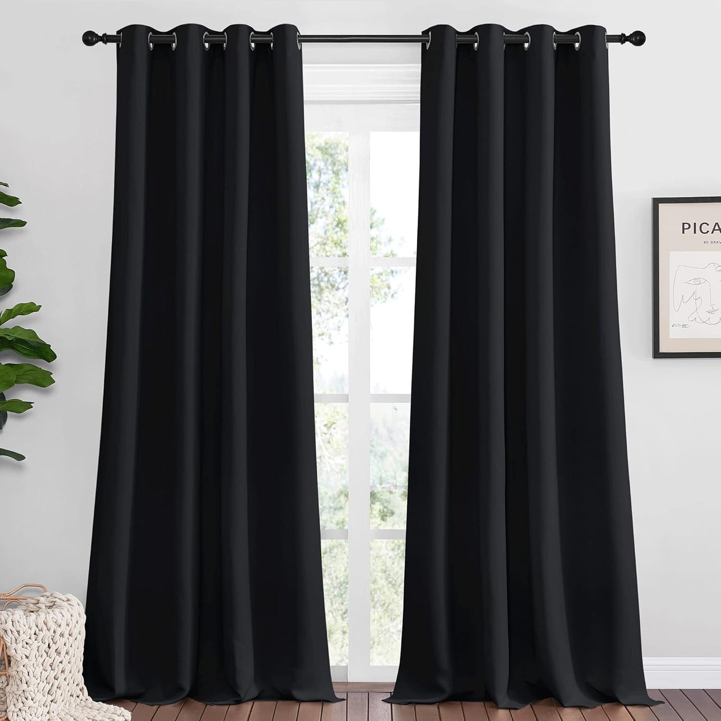 NICETOWN Blackout Curtains Panels for Energy Saving and Style
