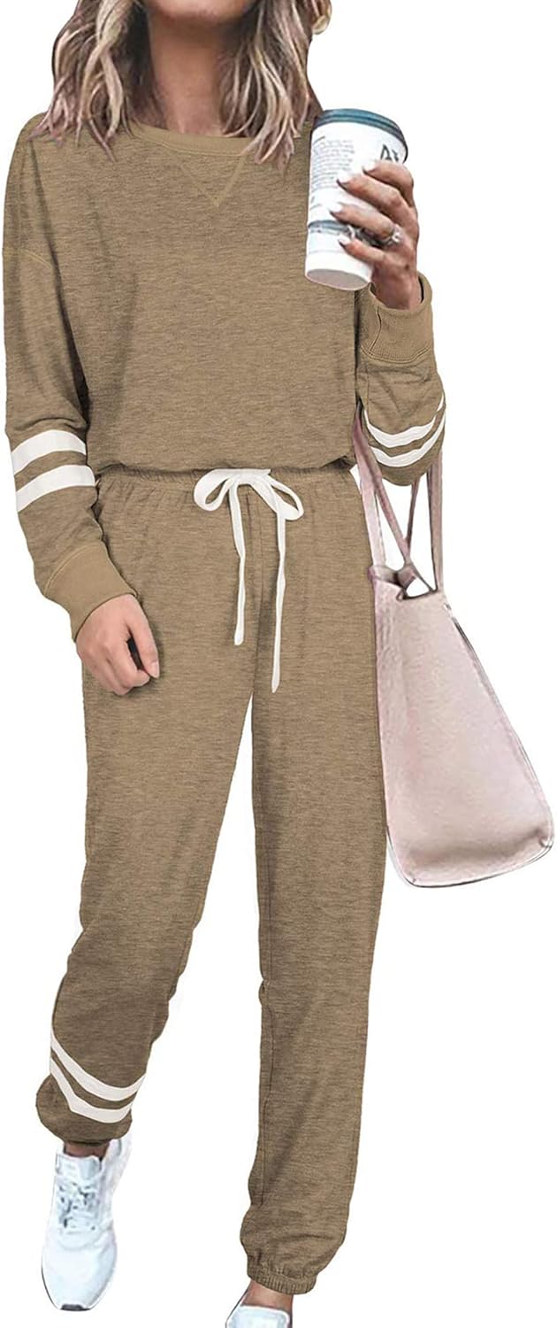 PRETTYGARDEN Women's Two Piece Loungewear Set for Comfort