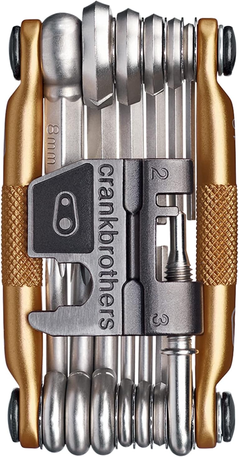 Crankbrothers Multi Tool M 19 Gold: Essential Cycling Companion