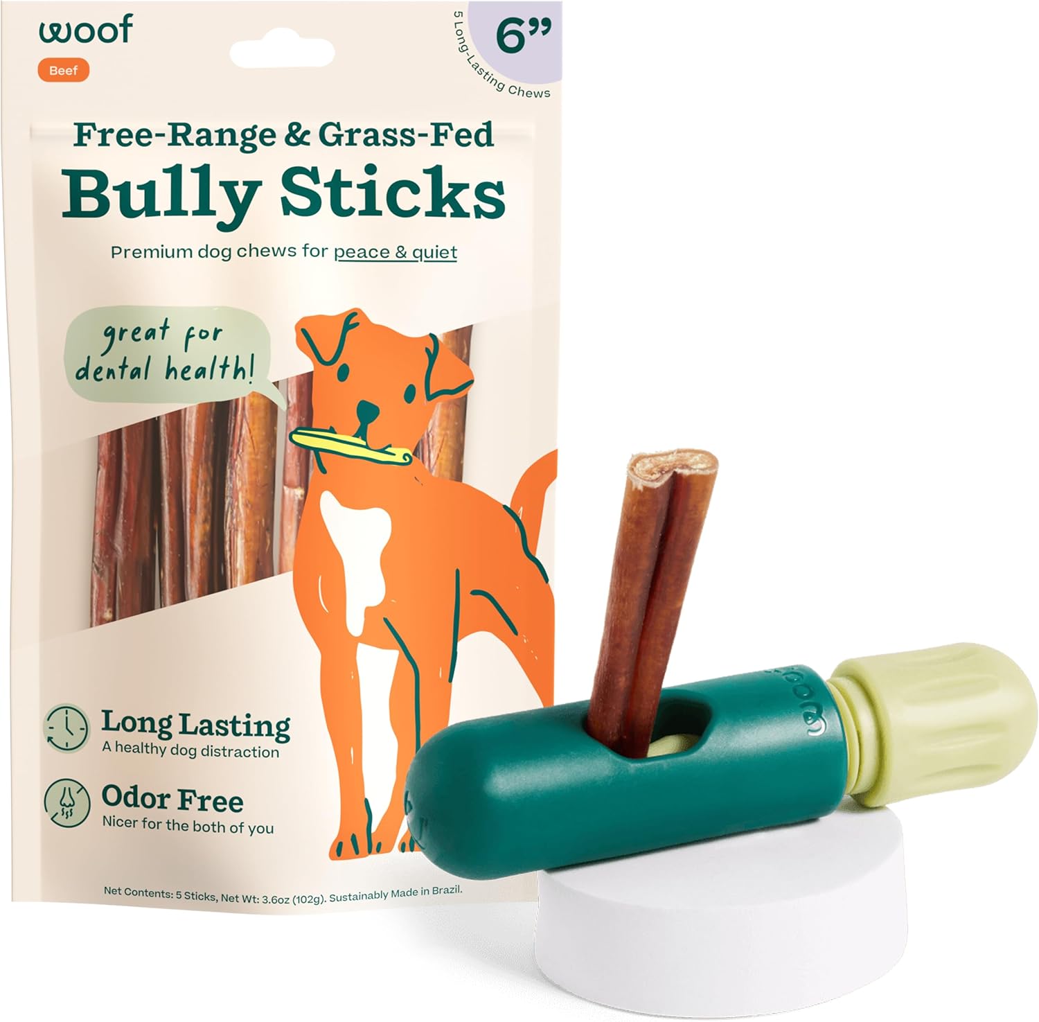 BullySafe and Bully Sticks for Dogs - Safe Chew Playtime