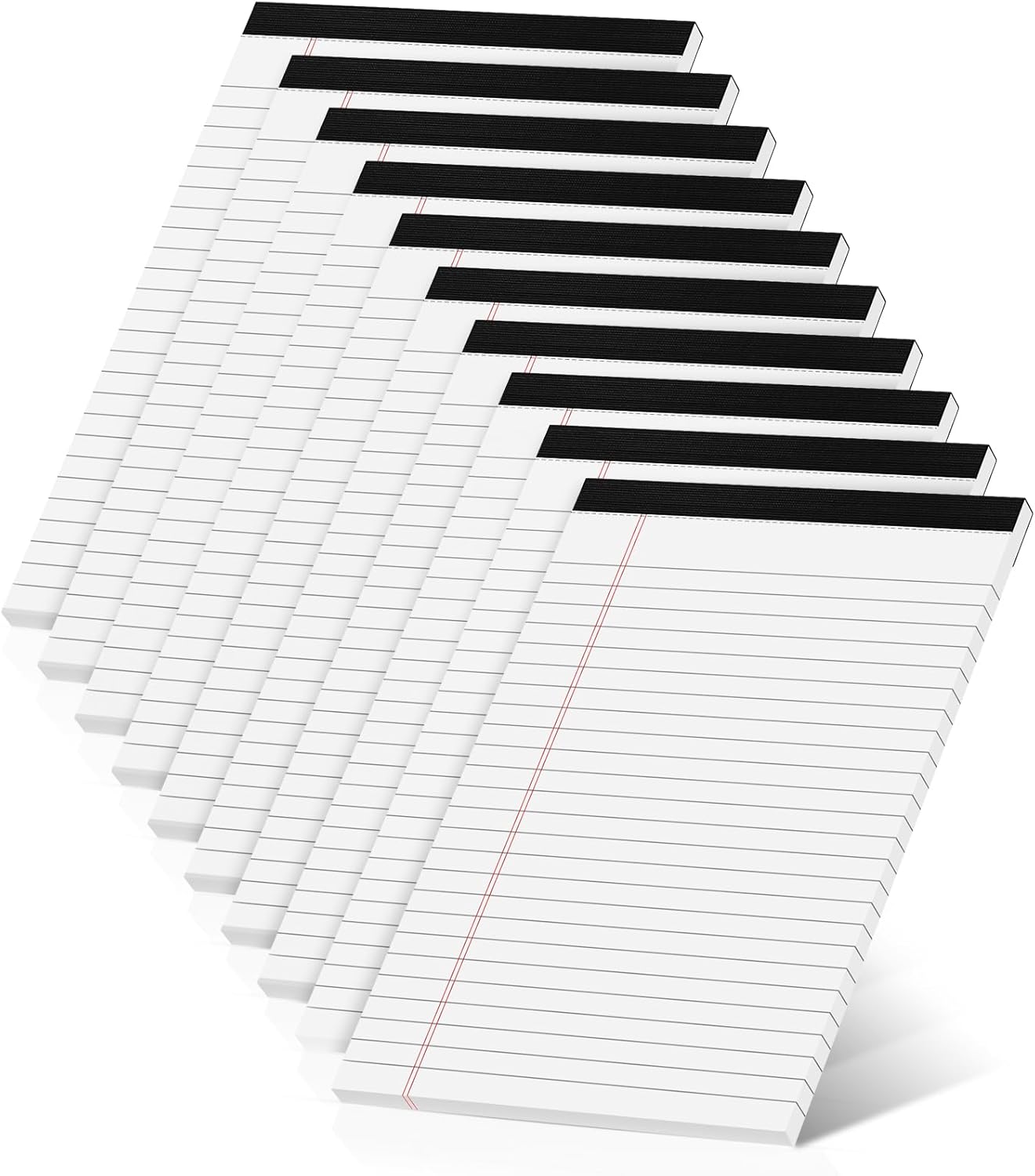 Roneky 5x8 College Ruled Legal Pads - 10 Pack