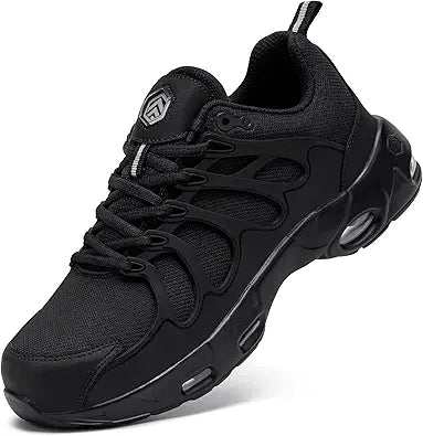 LARNMERN Steel Toe Shoes for Men - Comfortable Safety Sneakers