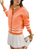 SuperPrity Cardigan Sweater Zip Up Lightweight Knit Jacket - Fall This