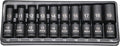 Astro Tools 78344M 10pc 3/8ft Drive Mid-Length Pinless Universal