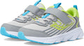 Saucony Unisex-Child Wind 3.0 Alternative Closure Sneaker - Easy