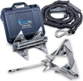 WAVESRX TriAnchor Stainless Steel Folding PWC & Boat Anchor Kit
