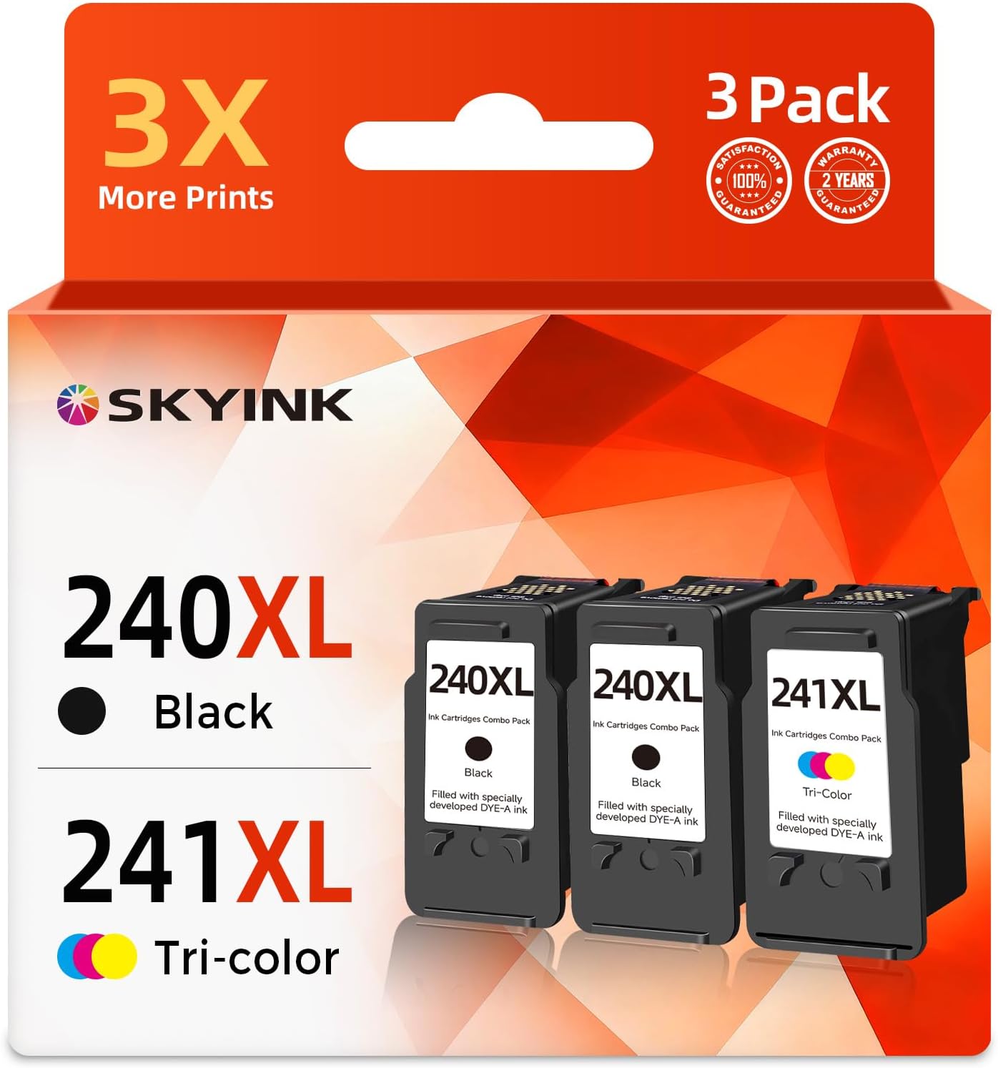 PG-240 CL-241 XL Ink Cartridge Replacement for PIXMA Printers