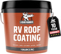 Liquid Rubber RV Roof Sealant Professional-Grade Brilliant White