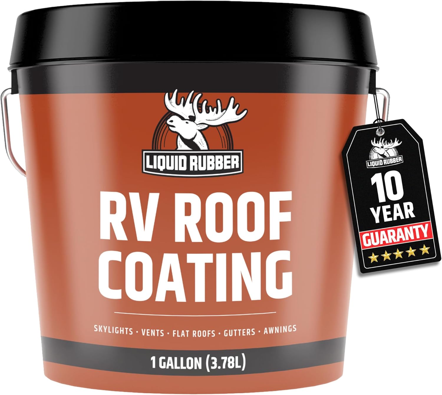 Liquid Rubber RV Roof Sealant - Waterproof Membrane Coating