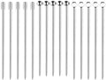 I-MART Set of 15 Stainless Steel Cocktail Martini Picks - Elevate Your Drink Game!