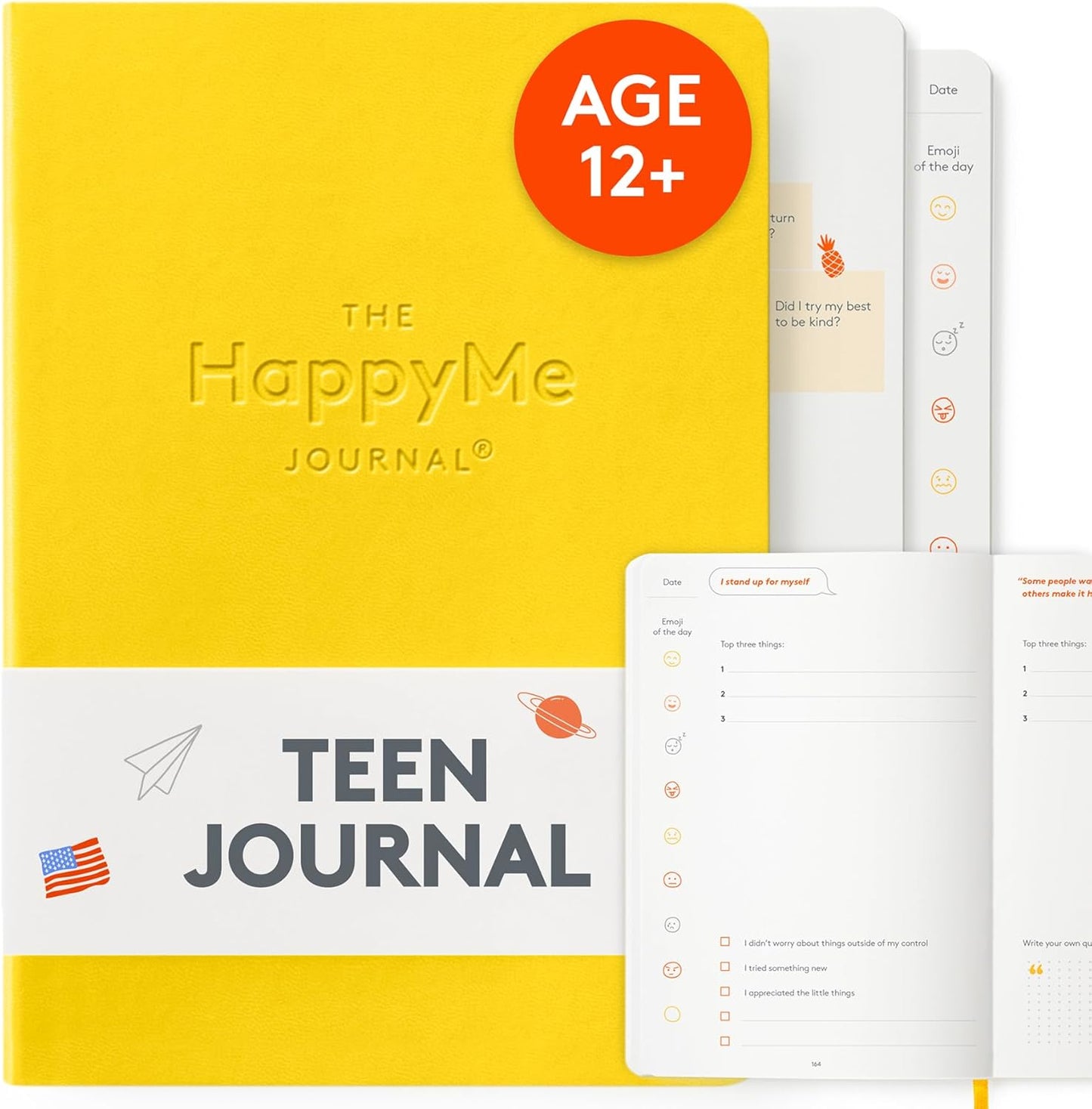 HappyMe Teen Journal - Guided Wellness Journal for Mindfulness