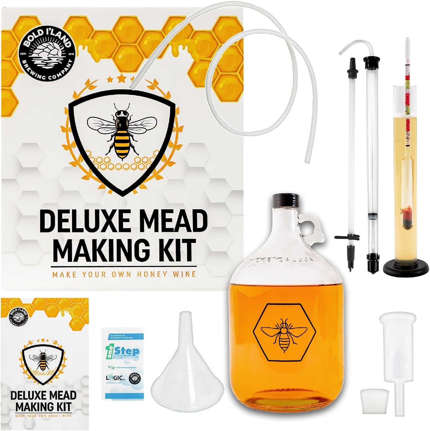 Complete Mead Making Kit for Beginners with Essential Tools