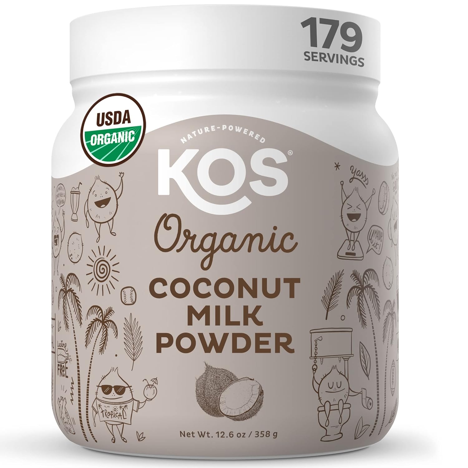 USDA Organic Coconut Creamer - 0g Sugar, MCT Boost