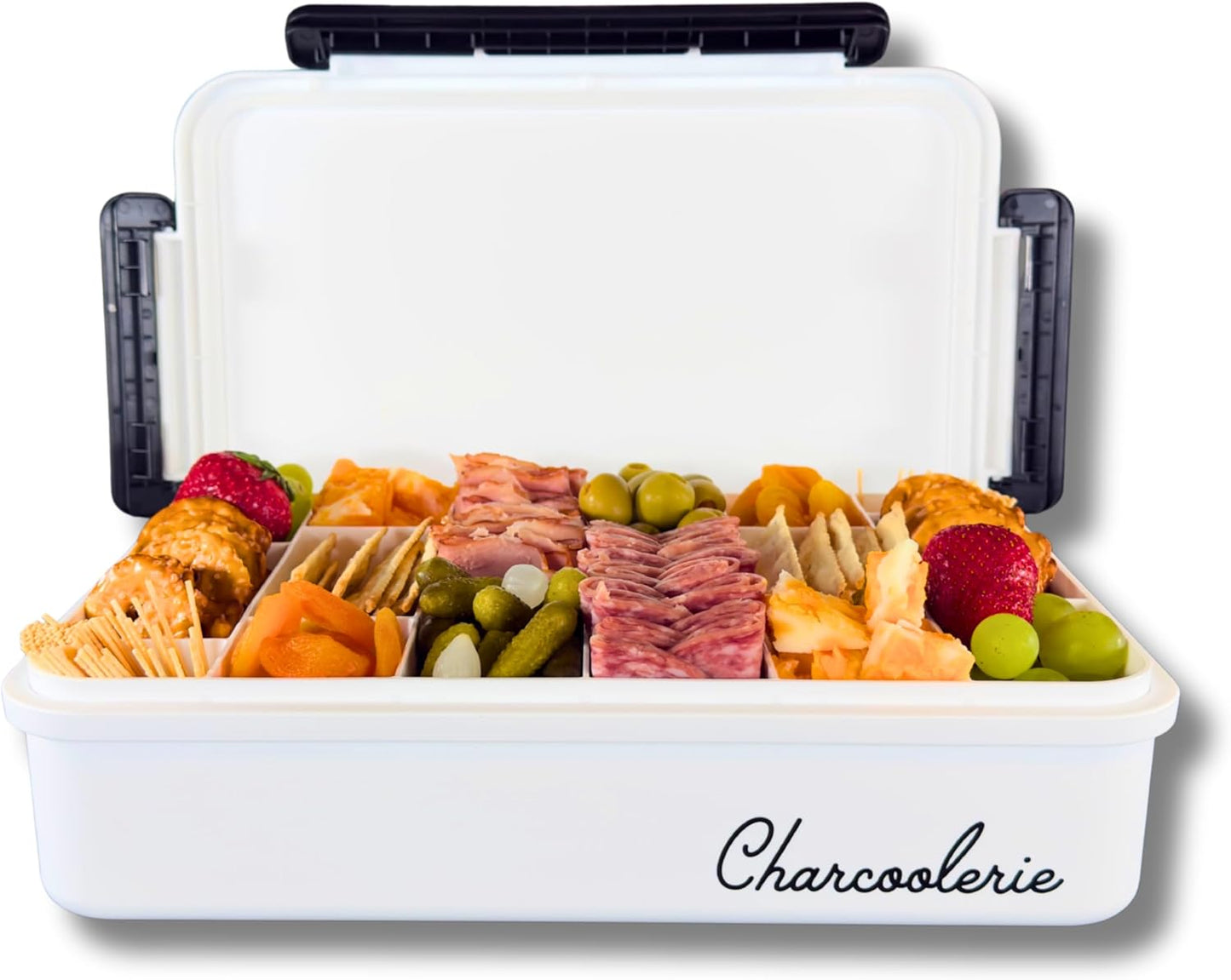 Chilled Snackle Box with Ice Pack and Insulated Carry Bag