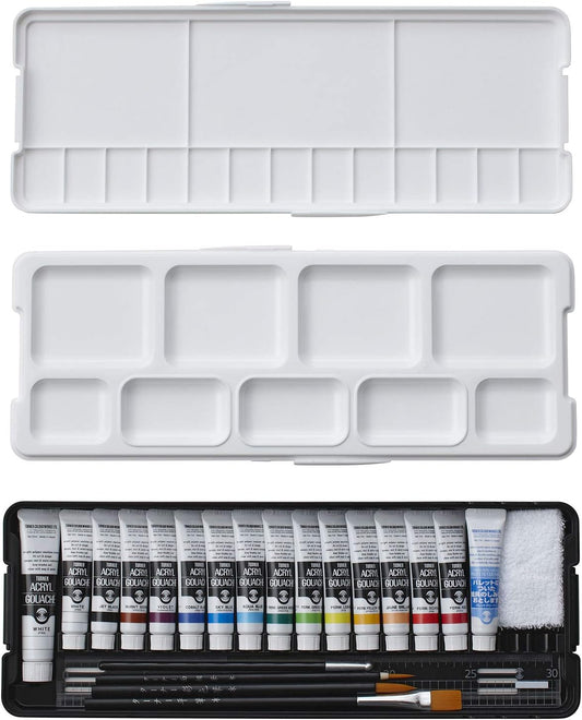 Turner Acrylic Gouache 15 Color Set for Creative Artists