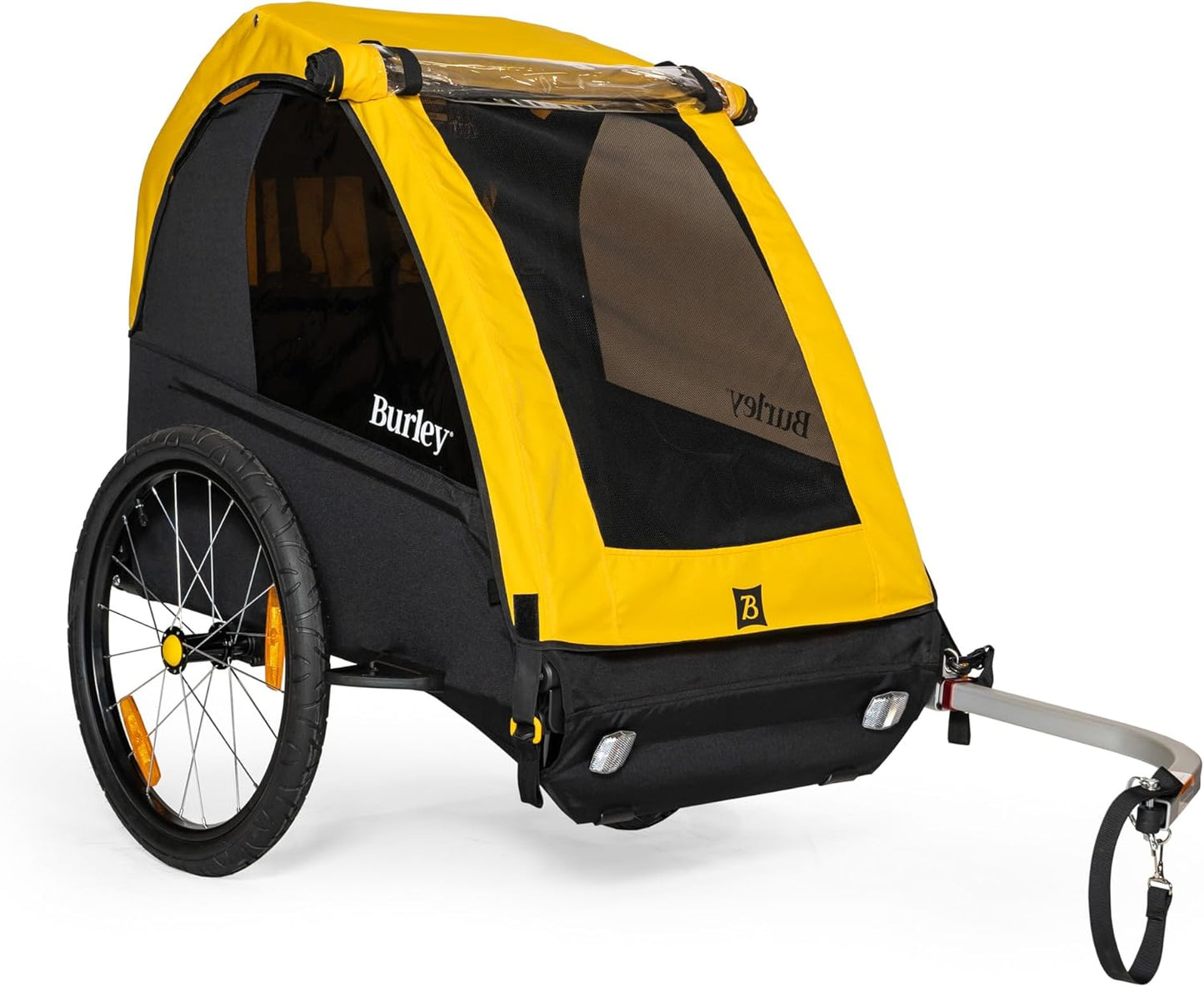 Burley Bee Lightweight Kids Bike-Only Trailer for Safe Rides