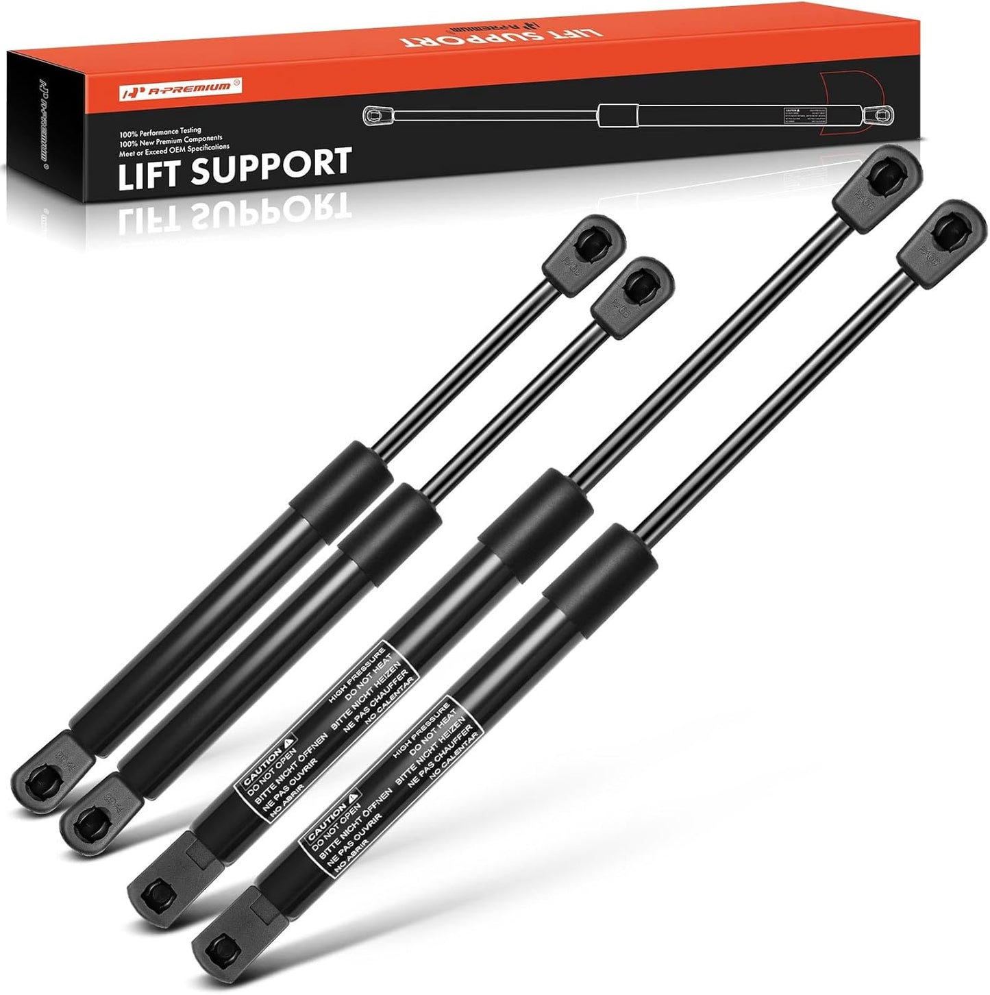 A-Premium Rear Window Lift Supports for Chevrolet Suburban Tahoe Yukon
