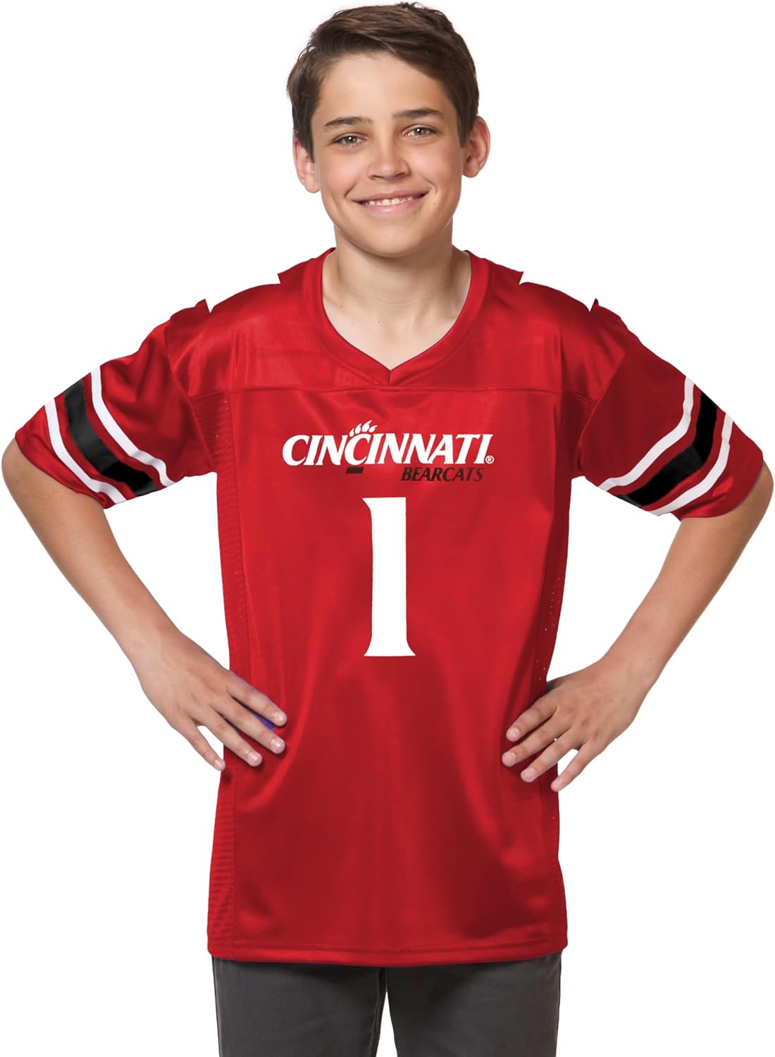 Official NCAA Youth Bearcats Touchdown Pass Football Jersey