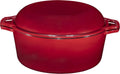 Bruntmor 7 Quart Dutch Oven Pot with Lid - Versatile Cast Iron