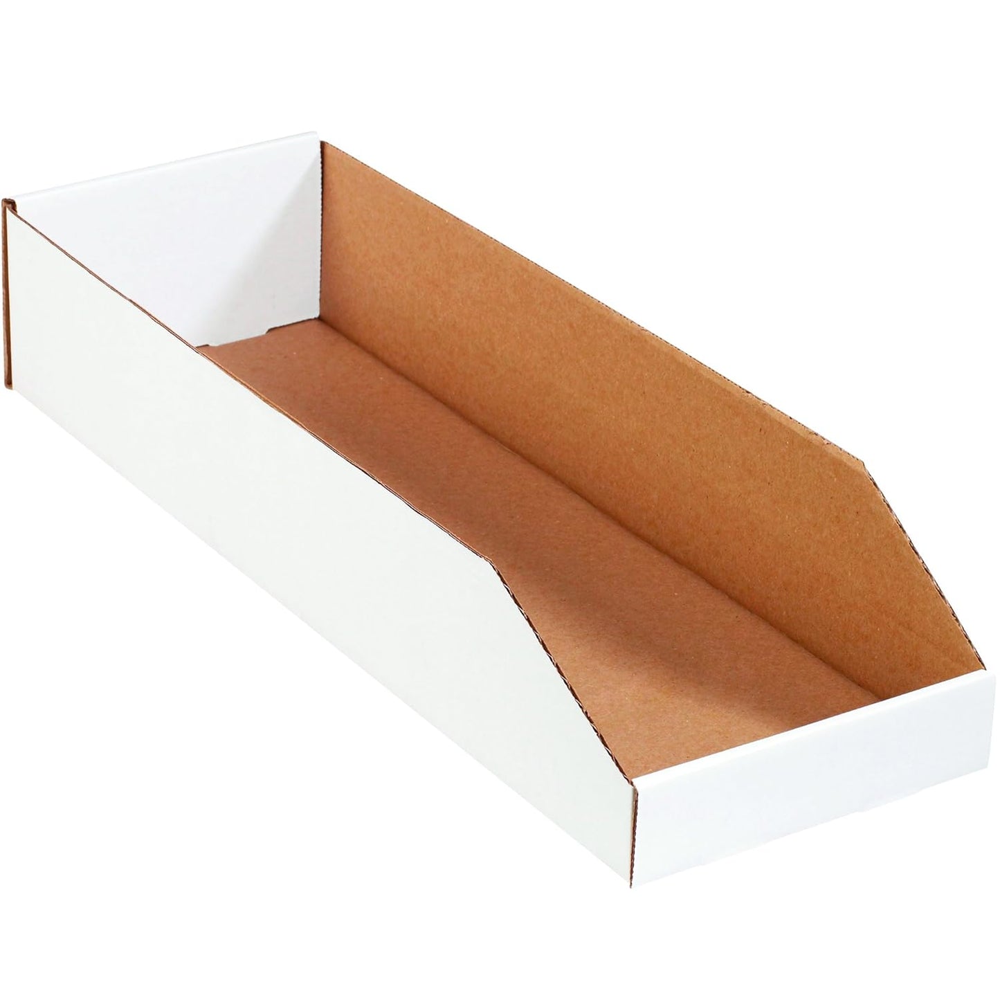BOX USA BBINMT824 Open Top Bin Boxes for Organizing Storage